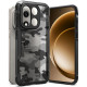 Juodas (Camo) dėklas Oneplus 15 telefonui "Ringke Fusion X"