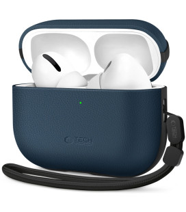 Mėlynas dėklas Apple Airpods Pro 3 ausinėms "Tech-Protect Naturalfit"