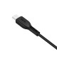 Juodas USB-A - MicroUSB 2.0A 200cm laidas "Hoco X20"