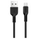 Juodas USB-A - MicroUSB 2.0A 200cm laidas "Hoco X20"