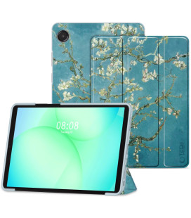 Atverčiamas dėklas Samsung Galaxy Tab A9 Plus / A11 Plus 11.0 planšetei "Tech-Protect Smartcase Sakura"