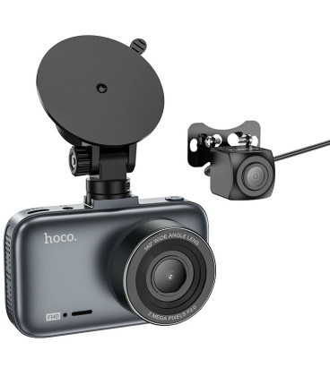 Vaizdo registratorius "Hoco DV6 Dual Channel Driving Recorder With Display"