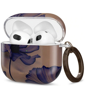 Dėklas Apple Airpods 4 / 5 ausinėms "Tech-Protect Lamano Velvet Night"