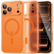 Matinis oranžinis dėklas Apple iPhone 17 Pro telefonui "Tech-Protect MagSlim Magsafe"