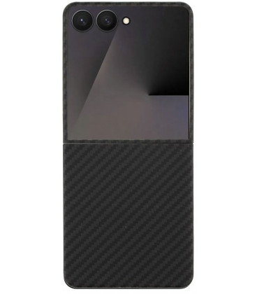 Juodas dėklas Samsung Galaxy Z Flip 7 telefonui "Tactical MagForce Aramid Cover"
