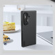 Juodas dėklas Samsung Galaxy Z Fold 7 telefonui "Nillkin Super Frosted FOLD Magnetic Back Cover"
