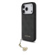 Pilkas dėklas Apple iPhone 17 Pro telefonui "Guess 4G Charm Case Tone on Tone"