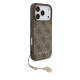 Rudas dėklas Apple iPhone 17 Pro telefonui "Guess 4G Charm Case Tone on Tone"