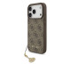 Rudas dėklas Apple iPhone 17 Pro telefonui "Guess 4G Charm Case Tone on Tone"