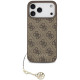 Rudas dėklas Apple iPhone 17 Pro Max telefonui "Guess 4G Charm Case Tone on Tone"