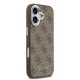 Rudas dėklas Apple iPhone 17 telefonui "Guess 4G MagSafe Case"