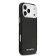 Juodas dėklas Apple iPhone 17 Pro Max telefonui "Karl Lagerfeld Grained PU Repeated Logo MagSafe Case"