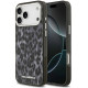 Pilkas dėklas Apple iPhone 17 Pro Max telefonui "Karl Lagerfeld IML Leopard MagSafe Case"