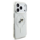 Skaidrus dėklas Apple iPhone 17 Pro telefonui "Karl Lagerfeld IML K&CH Heads Metal Frame MagSafe Case"