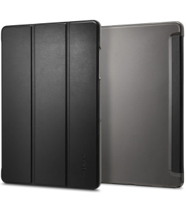 Juodas atverčiamas dėklas Samsung Galaxy Tab A9 Plus / A11 Plus planšetei "Spigen Smart Fold"