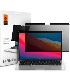 (Privacy) Apsauginė plėvelė Macbook Air 13 M2 / M3 / M4 / 2023-2025 kompiuteriui "Spigen Safe View"