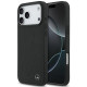 Juodas dėklas Apple iPhone 17 Pro Max telefonui "Mercedes Large Leather Lauer Leaves MagSafe Case"