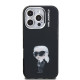 Juodas dėklas Apple iPhone 16 Pro Max telefonui "Karl Lagerfeld IML Aquarelle Karl Case"
