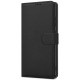 Juodas atverčiamas dėklas Xiaomi Redmi 15 4G / 5G telefonui "Fancy Wallet"