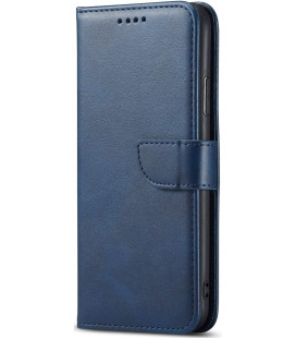 Mėlynas atverčiamas dėklas Xiaomi Redmi 13 4G / 5G / Poco M6 4G telefonui "Wallet Case"