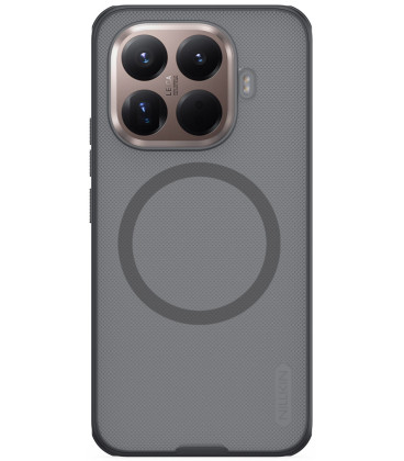 Juodas / skaidrus dėklas Xiaomi 15T Pro telefonui "Nillkin Super Frosted Pro Magnetic"