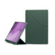 Dėklas Reach Origami Samsung X210/X215/X216 Tab A9 Plus 11.0/X230/X235/X236 Tab A11 Plus 11.0 tamsiai žalias