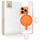Oranžinis magnetinis Magsafe žiedas telefonams "Tech-Protect MMP-200 Magnetic Ring"