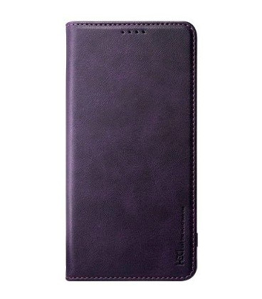 Violetinis atverčiamas dėklas Samsung Galaxy A26 5G telefonui "HDD Magnetic Wallet Case"