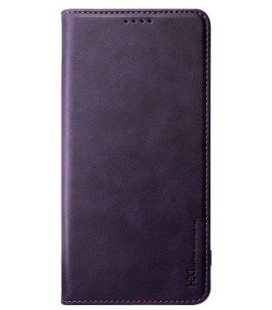 Violetinis atverčiamas dėklas Apple iPhone 11 telefonui "HDD Magnetic Wallet Case"