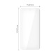 Apsauginis grūdintas stiklas Xiaomi Redmi Note 15 Pro Plus 5G telefonui "Tech-Protect UV Glass 2-Pack"