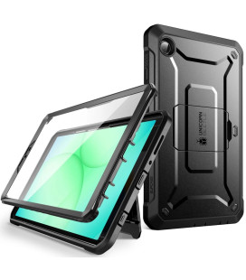 Juodas dėklas Samsung Galaxy Tab A11 8.7 planšetei "Supcase Unicorn Beetle Pro"