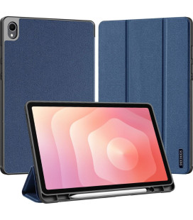 Mėlynas atverčiamas dėklas Samsung Galaxy Tab S11 planšetei "Dux Ducis Domo"