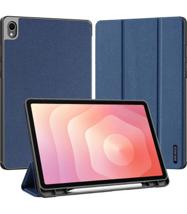 Mėlynas atverčiamas dėklas Samsung Galaxy Tab S11 planšetei "Dux Ducis Domo"