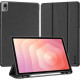 Juodas atverčiamas dėklas Samsung Galaxy Tab S11 planšetei "Dux Ducis Domo"