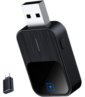 Juodas belaidis CarPlay / Android Auto adapteris "Reach K2"