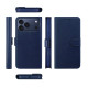 Juodas dėklas Samsung Galaxy A17 / A18 4G / 5G telefonui "HDD Clasp Wallet Case"