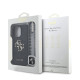 Juodas dėklas Apple iPhone 15 Pro Max telefonui "Guess PU 4G Metal Logo Strap Case"
