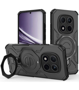 Matinis juodas dėklas Xiaomi Poco M8 Pro / Redmi Note 15 Pro Plus 5G telefonui "Tech-Protect TacticStand Magsafe"