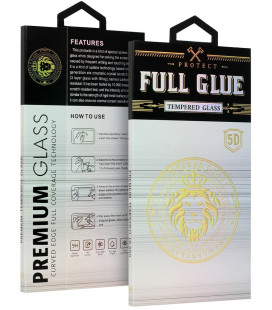 Apsauginis grūdintas stiklas Apple iPhone 17 Pro Max telefonui "Hard Full Glue 5D"