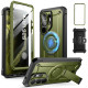 Žalias dėklas Samsung Galaxy S26 Ultra telefonui "Supcase Unicorn Beetle Pro Magsafe 2-Set"