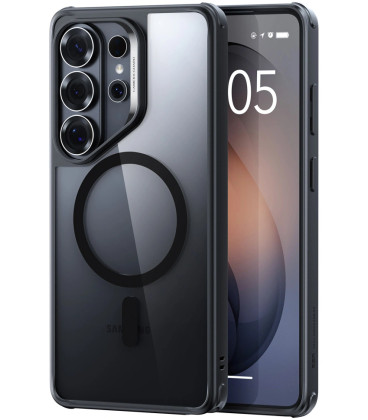 Juodas / skaidrus dėklas Samsung Galaxy S26 Ultra telefonui "ESR Classic Hybrid Magsafe"