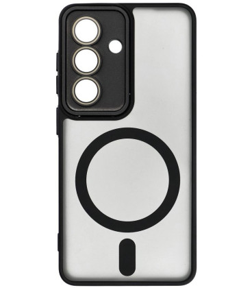 Juodas dėklas Samsung Galaxy S26 telefonui "Variete MAG Cover"