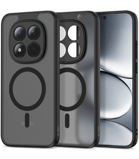 Matinis juodas dėklas Xiaomi Redmi Note 15 Pro 5G telefonui "Tech-Protect Magmat Magsafe"