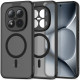 Matinis juodas dėklas Xiaomi Xiaomi Poco M8 Pro / Redmi Note 15 Pro Plus 5G telefonui "Tech-Protect Magmat Magsafe"