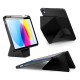 Juodas atverčiamas dėklas Apple iPad 10.9 2022 / iPad 11 2025 planšetei "Dux Ducis Vers"
