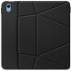 Juodas atverčiamas dėklas Apple iPad 10.9 2022 / iPad 11 2025 planšetei "Dux Ducis Vers"