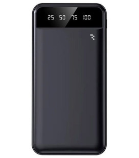 Juoda Išorinė baterija Power Bank 10W 10000mAh "Reach RR-JP11"