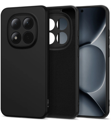 Juodas dėklas Xiaomi Redmi Note 15 Pro 5G telefonui "Tech-Protect Icon"