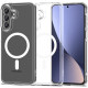 Skaidrus dėklas Samsung Galaxy A57 5G telefonui "Tech-Protect Flexair Hybrid Magsafe"