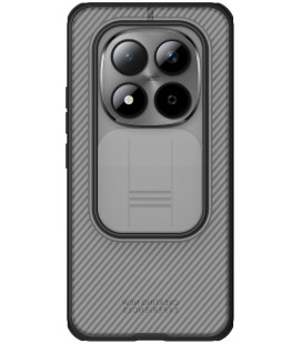 Juodas / skaidrus dėklas Xiaomi Redmi Note 15 Pro Plus 5G telefonui "Nillkin CamShield PRO Case"